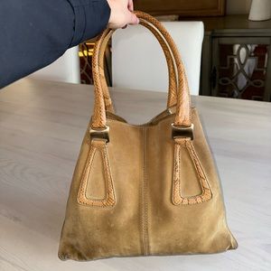 Tod’s suede purse